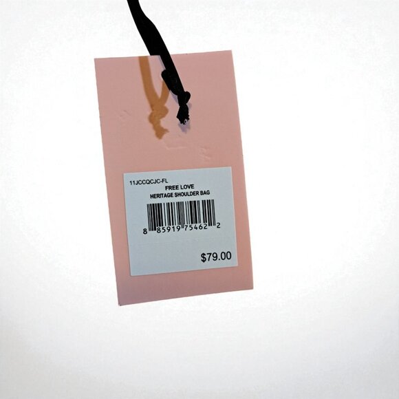Juicy Couture Free Love Heritage Shoulder Bag Hot Pink NWT - Picture 8 of 12